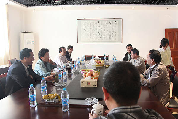 馬鞍山市政協(xié)主席李群來中德機床視察 馬鞍山市政協(xié)主席李群來中德機床視察