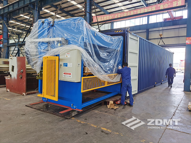 中東疫情沖擊之下，中德剪板機折彎機出口沙特